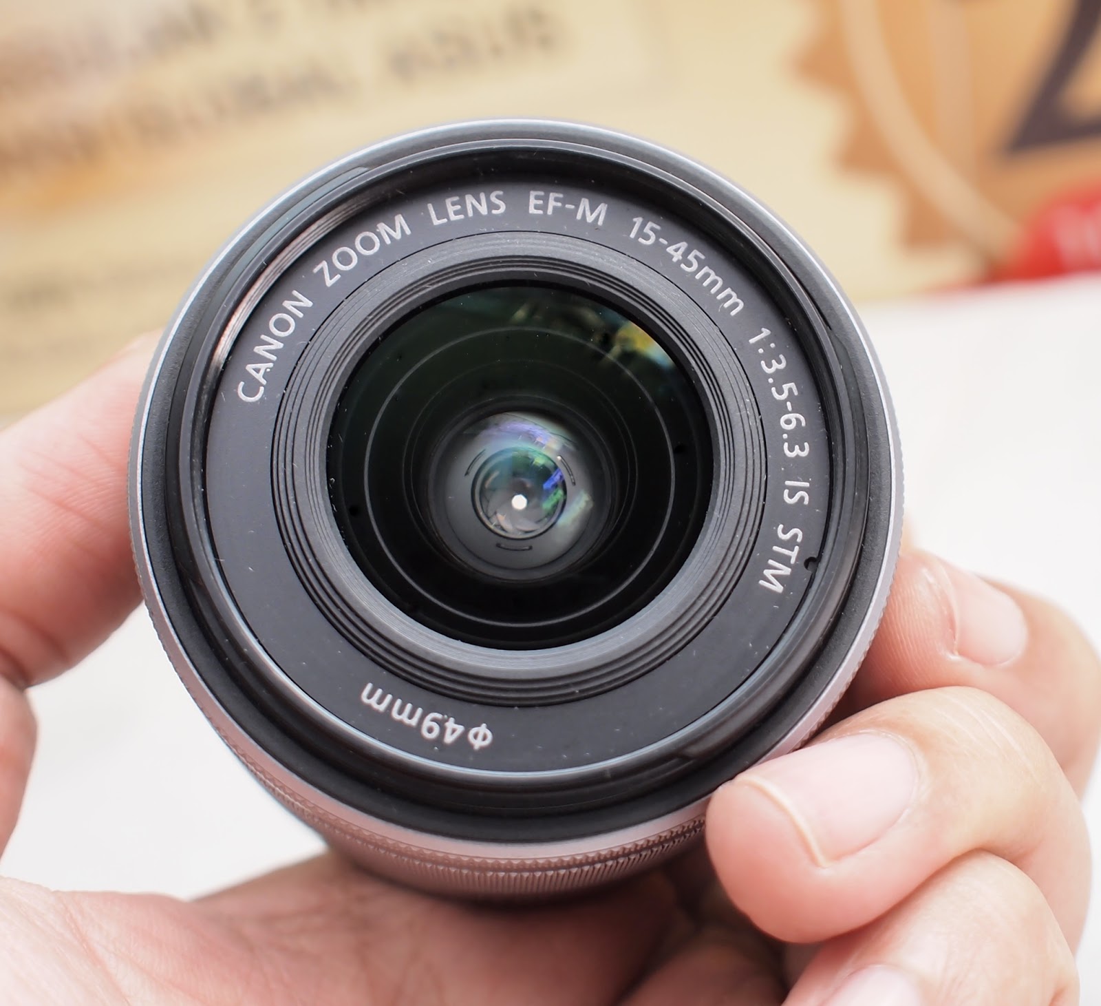 Lensa Kit Canon 15-45 STM Mirrorless Bekas | Jual Beli Laptop Second ...