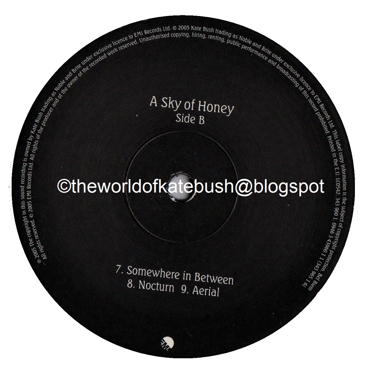 THE WORLD OF KATE BUSH Aerial UK First Issue Pressing