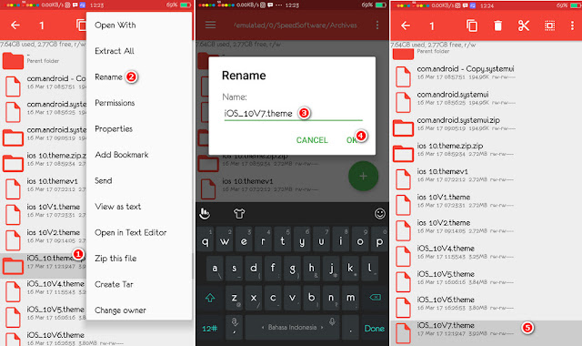 Cara modifikasi themes smartphone android sesuai keinginan