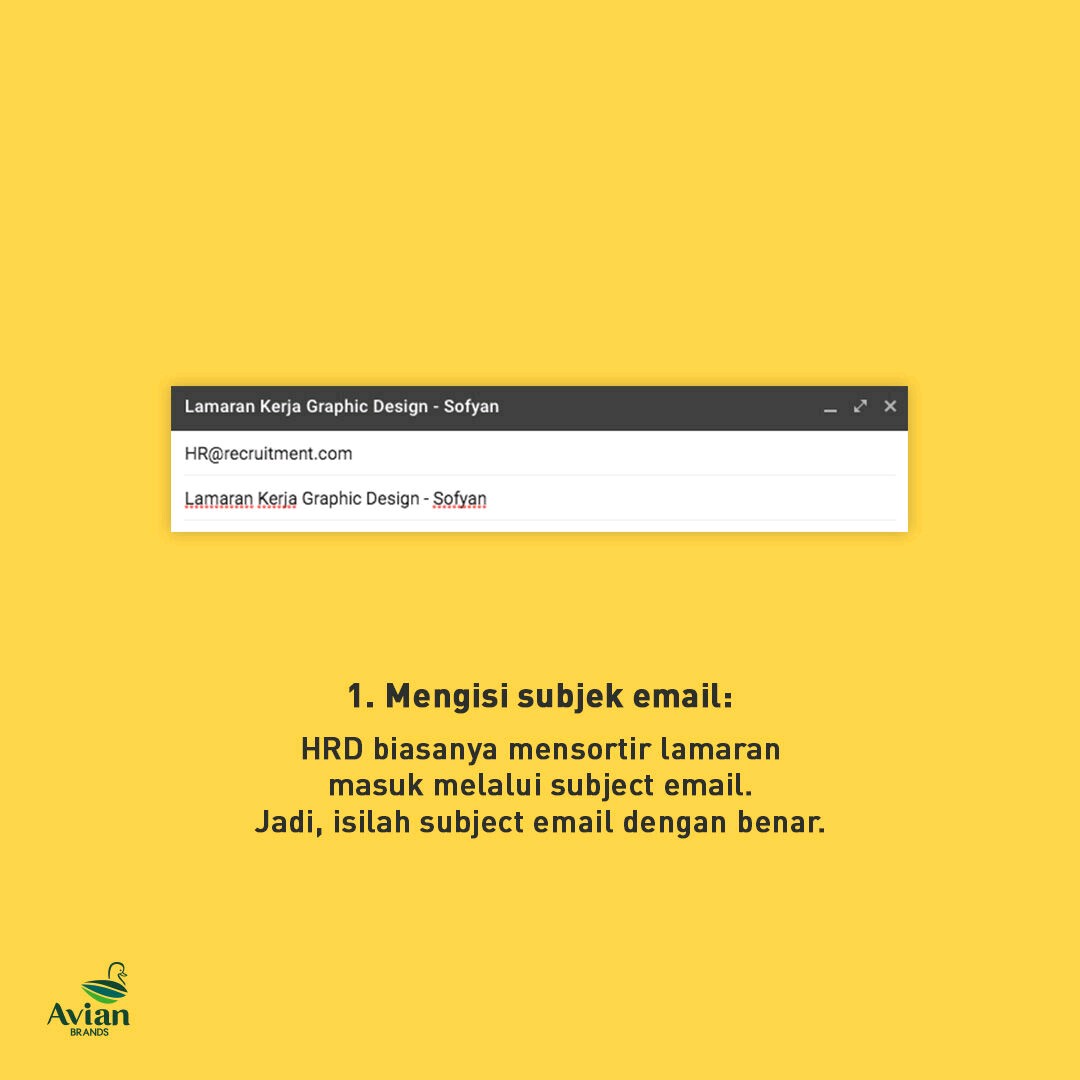 Etika Mengirim CV Lamaran Kerja Via Email Lowongan Kerja