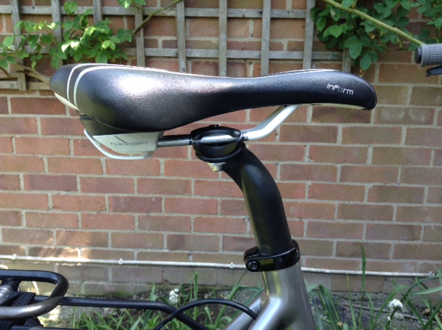 brooks saddle slippery