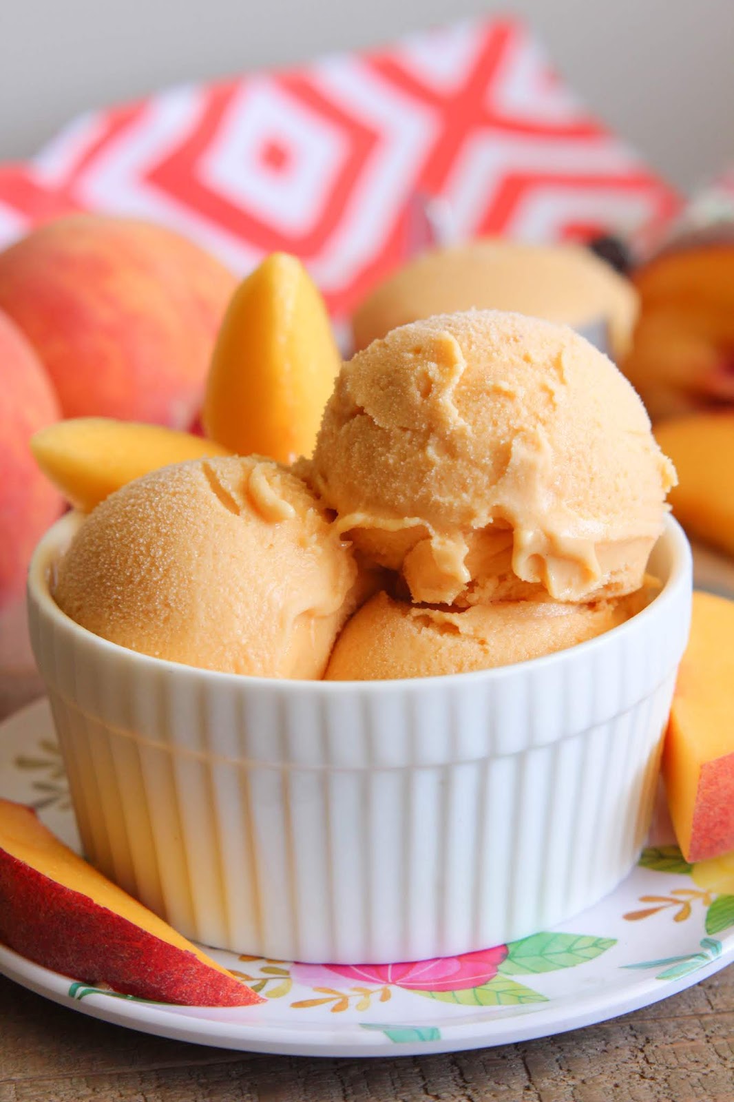 Three-Ingredient Peach Sherbet | Eat Cake For Dinner | Bloglovin’