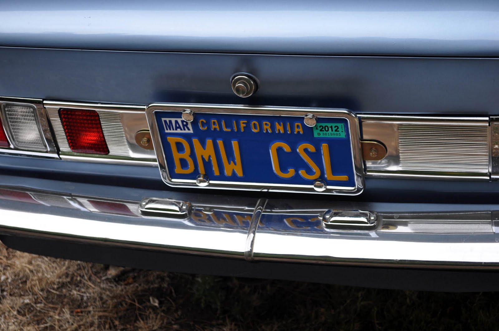 Just A Car Guy the vanity plates at this years BMW clean car concours