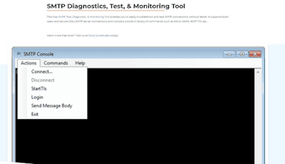 SMTP Test Tools