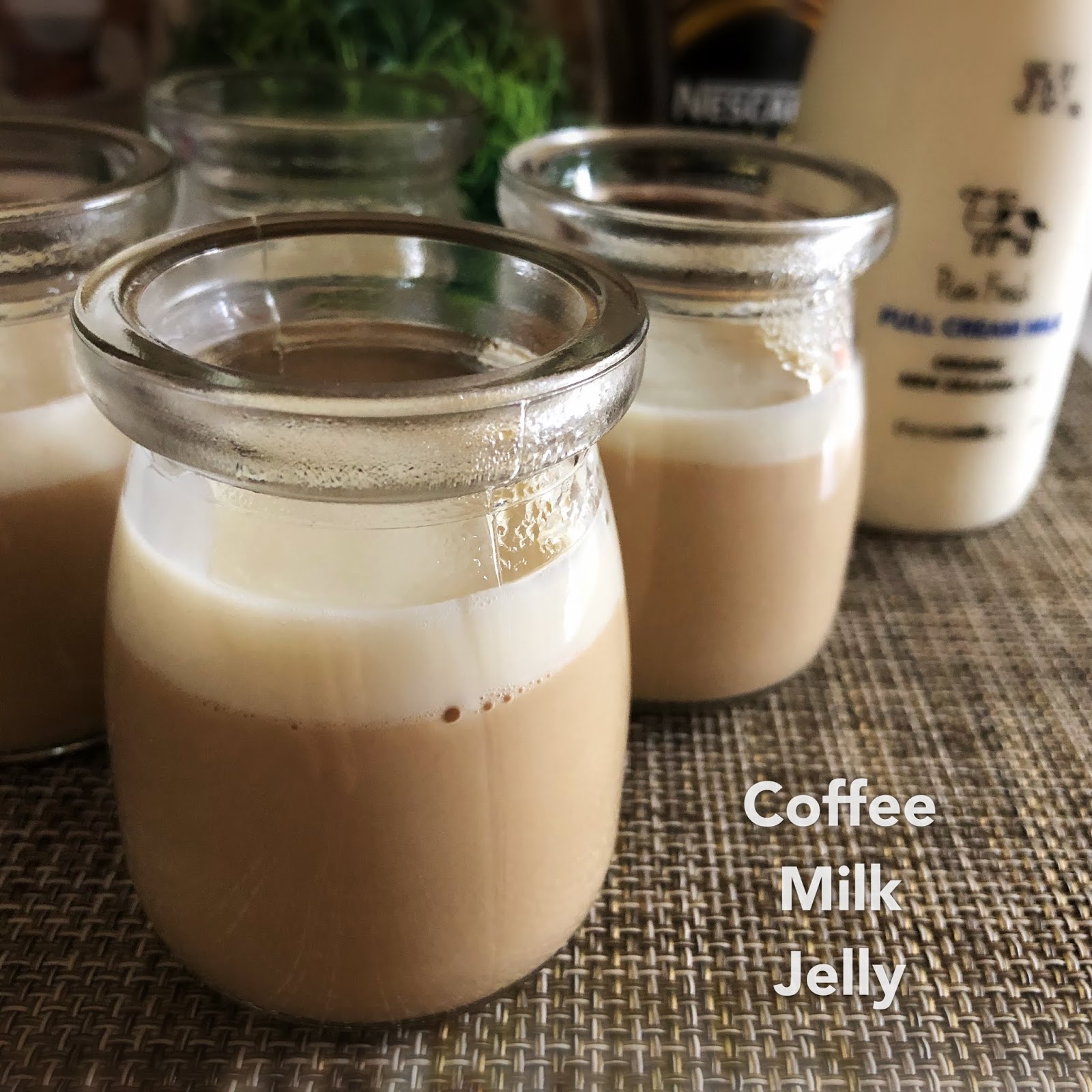 My Mind Patch MilkCoffee Agar Agar Jelly (100ml bottle)