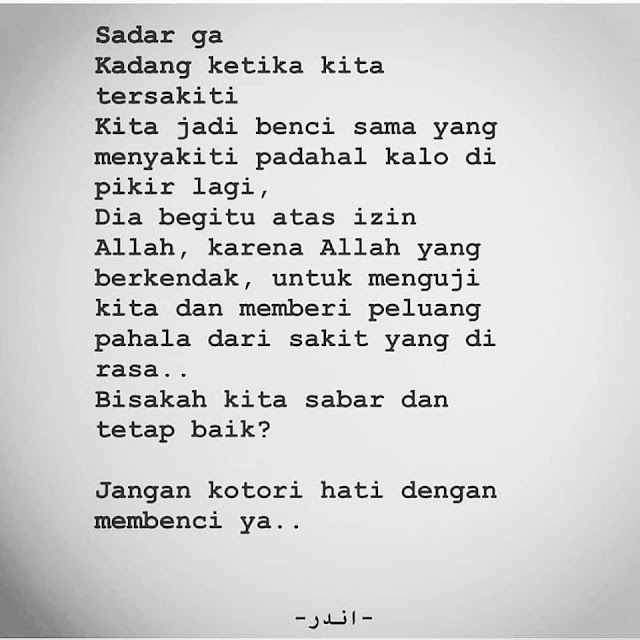 Jangan Kotori Hati-Quote Hari Ini Wallpaper - Quote Hari Ini