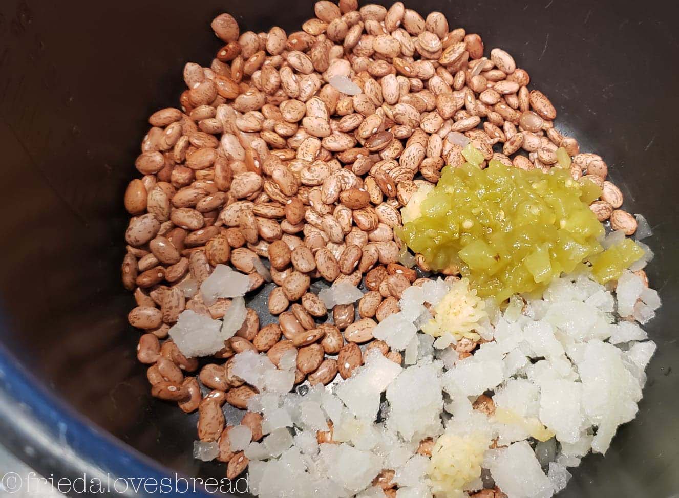 Frieda Loves Bread EASY Instant Pot Refried Beans No Soaking!