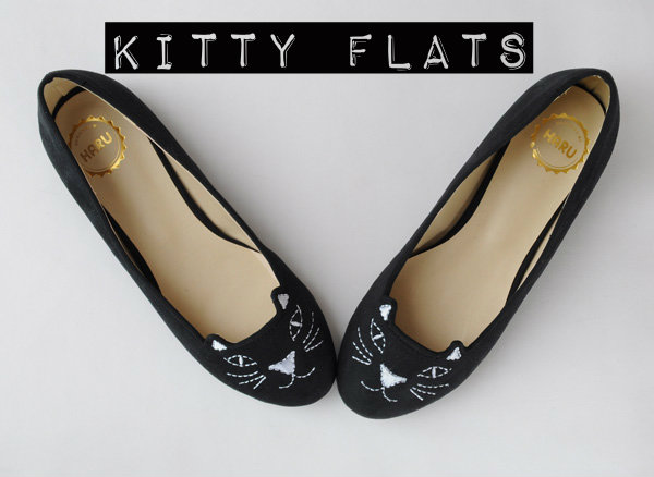 Kitty Flats | Credit Crunch Chic