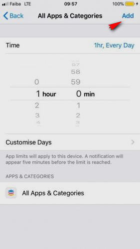 كيفية قفل التطبيقات على الايفون بنظام iOS 12