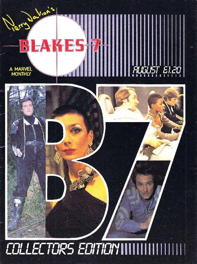 STARLOGGED - GEEK MEDIA AGAIN: 1981: BLAKE'S SEVEN MAGAZINE