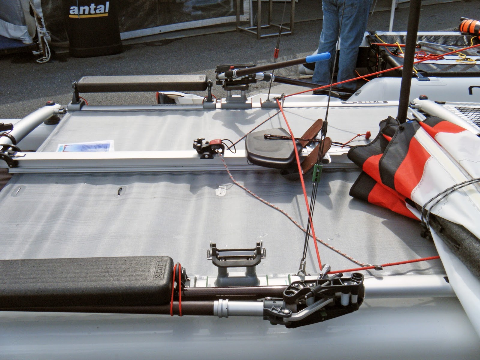 Earwigoagin Seen At The 2016 Sailboat Show The X Cat Multi Sport