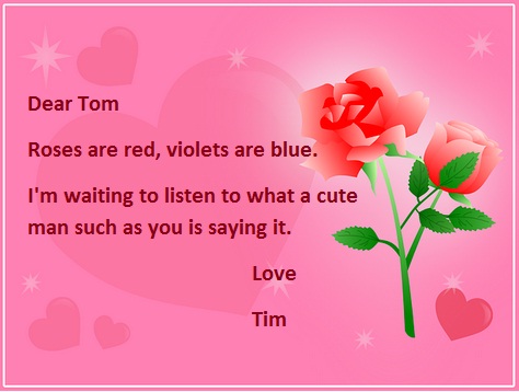 6 caption to say happy valentine