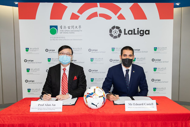 OUHK signs MOU with LaLiga