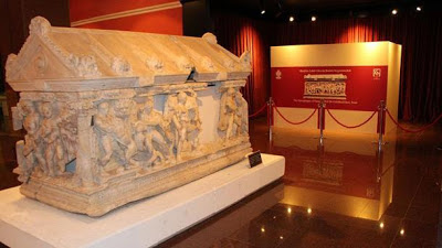 Επανήλθε στην Τουρκία η σαρκοφάγος του Ηρακλή  
