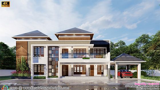 Contemporary style front view design