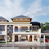 2721 square feet 4 bedroom front view rendering