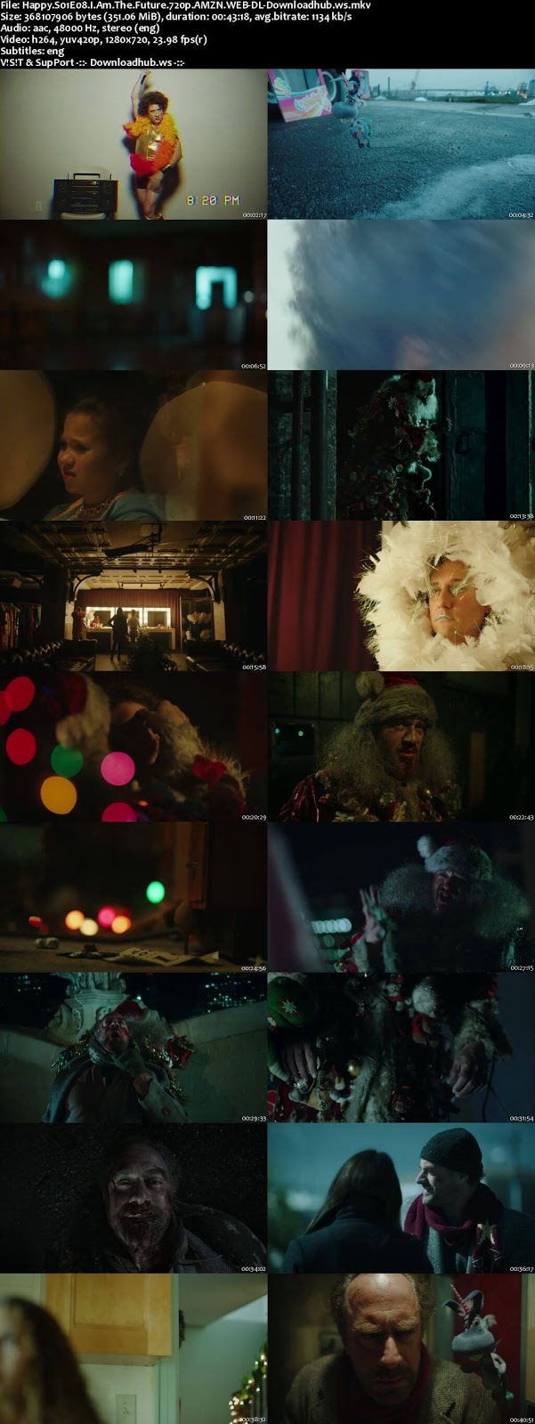 Happy! S01E08 350MB Web-DL 720p x264 ESubs