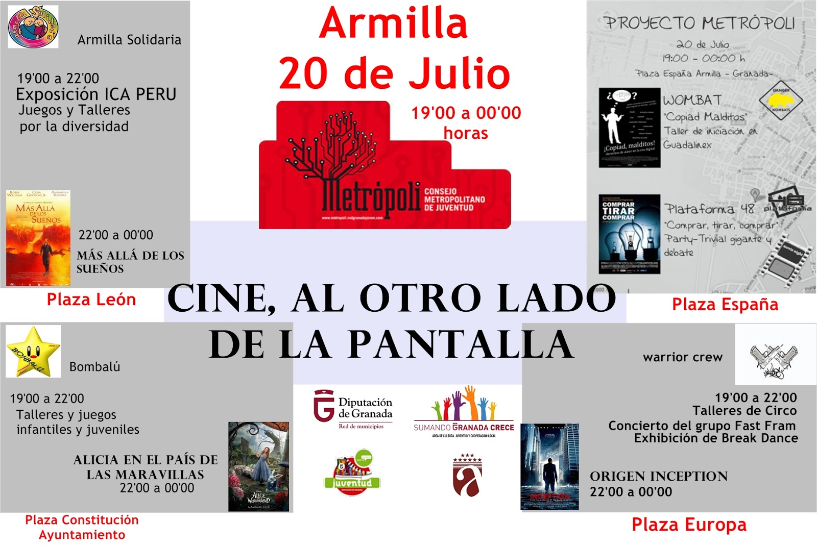 Al Otro Lado De La Pantalla Armilla Joven: Cine, al otro lado de la pantalla
