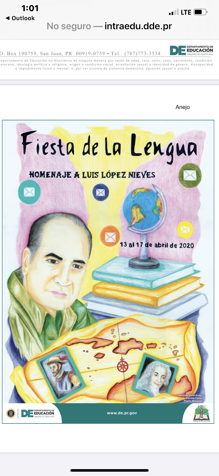 Esc. Ramón De Jesús Sierra Biblioteca Escolar Semana de la Lengua