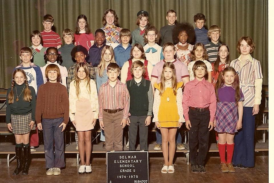 Delmar Historical And Art Society Delmar Elementary Grade 5, 19741975