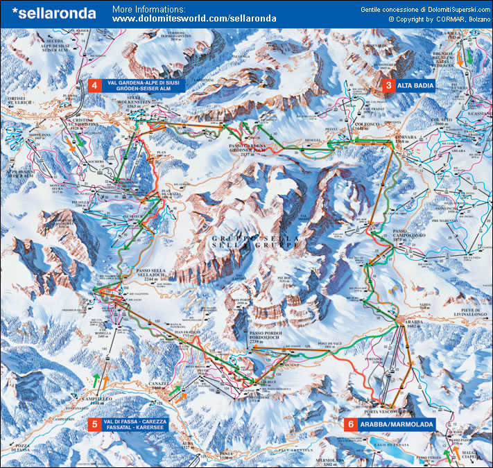 Ski Masters European Ski Trips: The Sella Ronda & Courchevel Ski Masters European Ski Trips: The Sella Ronda & Courchevel