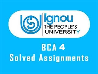 IGNOU BCA 4 Semester Solved Assignments Download