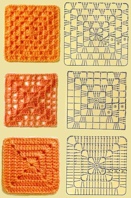 graficos de croche quadrado para imprimir