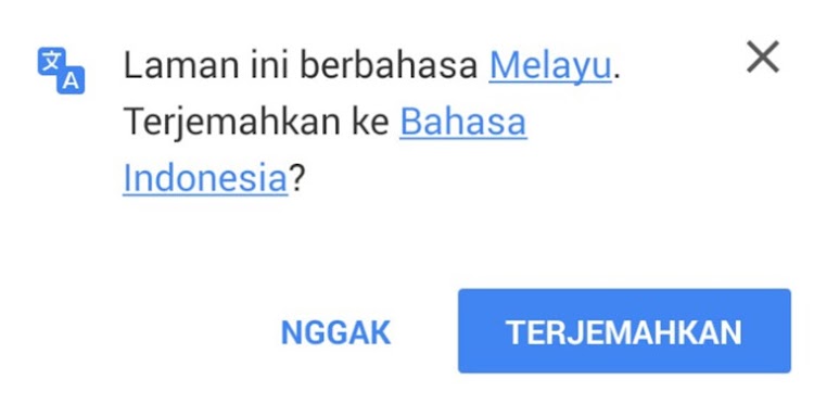 Cara Mematikan Auto Translate di Google Chrome Android Cara Mematikan Auto Translate di Google Chrome Android