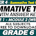 GRADE 6 - 4TH QUARTER SUMMATIVE TEST NO. 1 with Answer Key (Modules 1-2)
