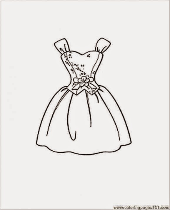 Prom Dress Coloring Pages Coloring New Dress Coloring Pages 69