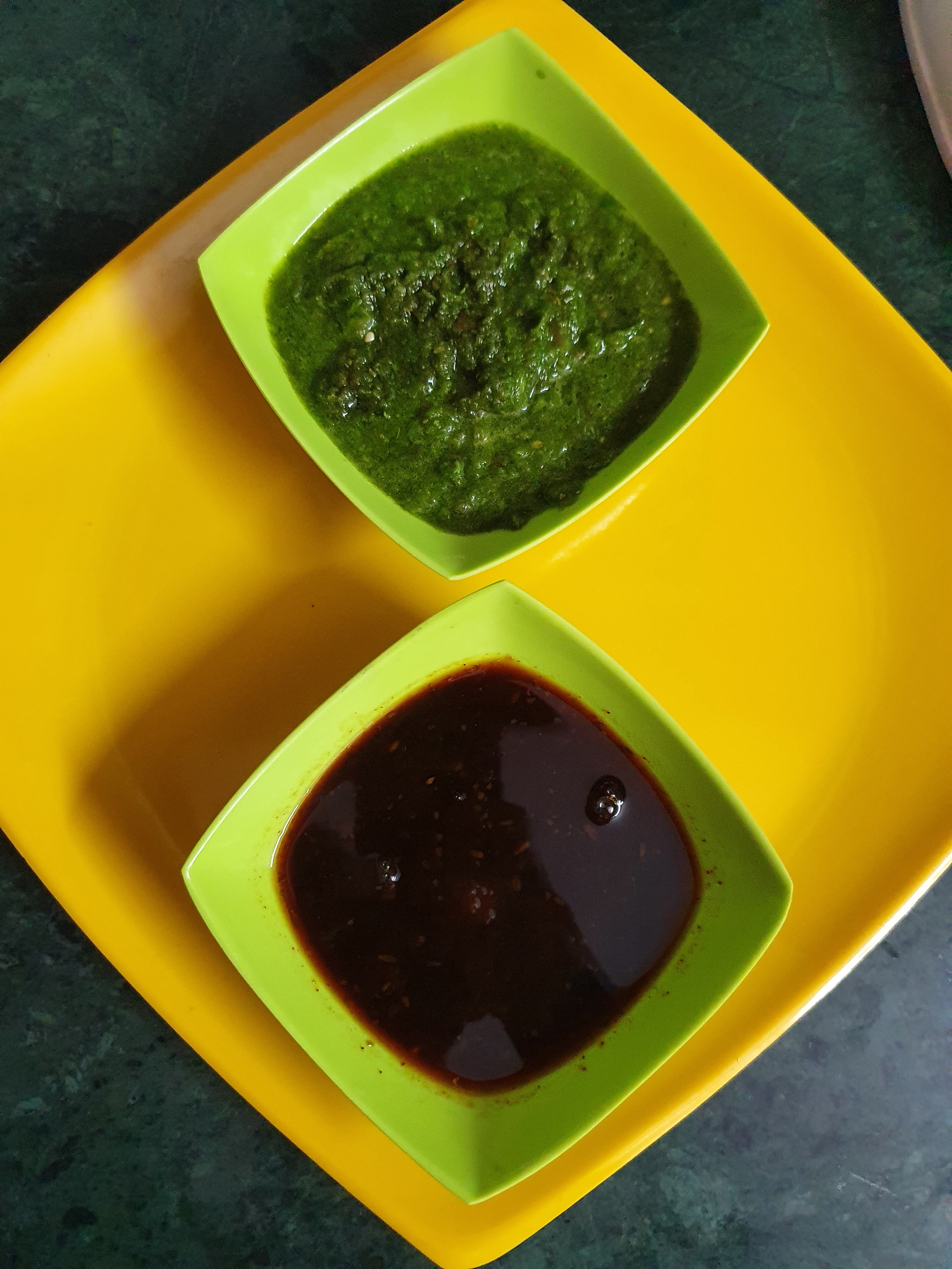 Classic Green & Red Chutney