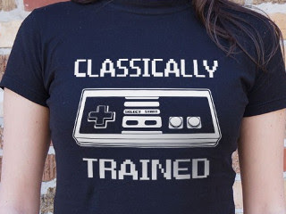 classically trained nes shirt