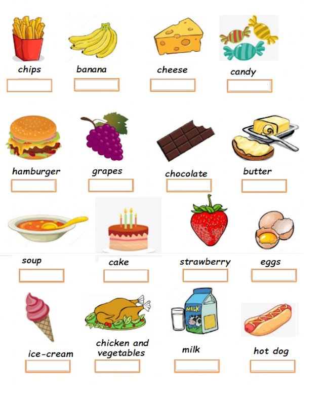 Escuela Primaria 69 "Raúl Soldi" Glew Inglés 5to Healthy food