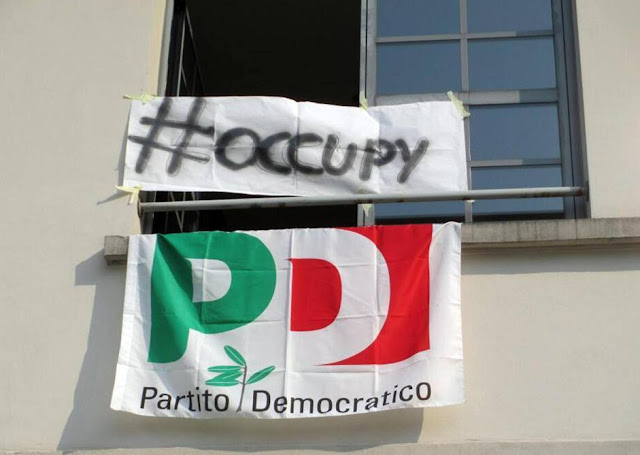 #occupypd sedi pd occupate