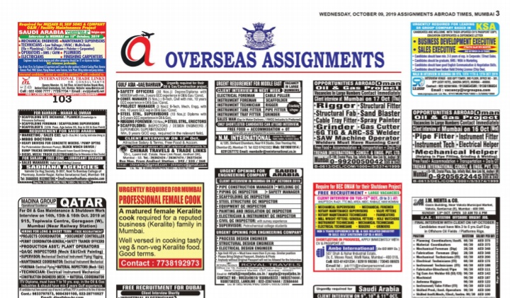 Assignment abroad time mumbai picture