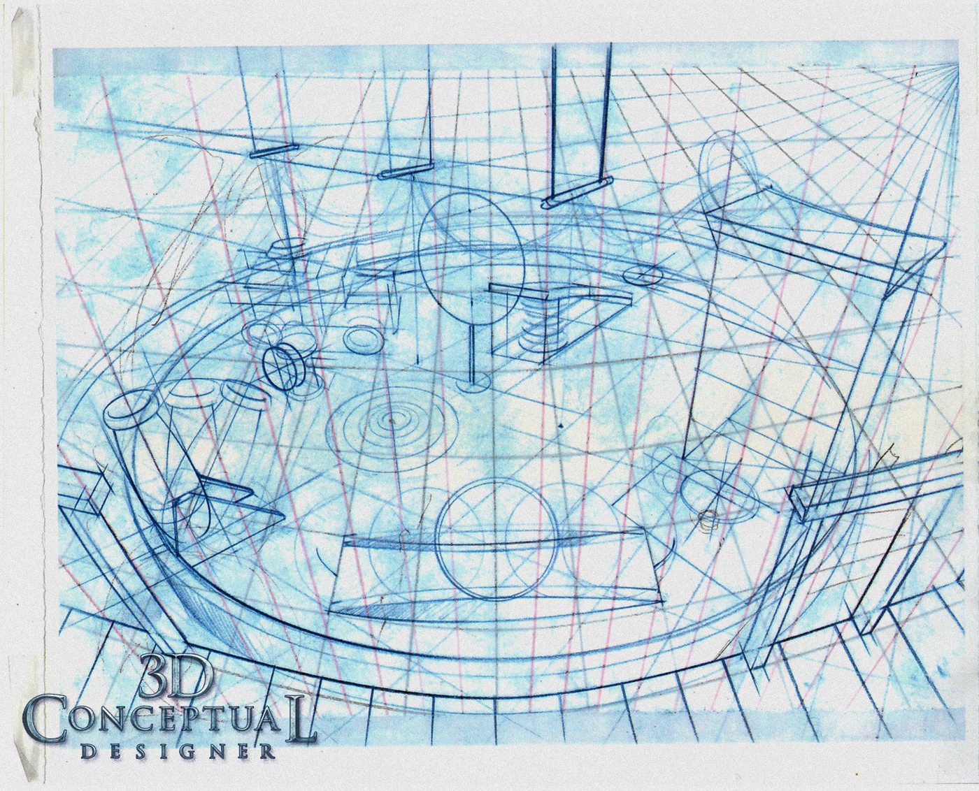 3DconceptualdesignerBlog Behind the Art The Under Drawings PART I