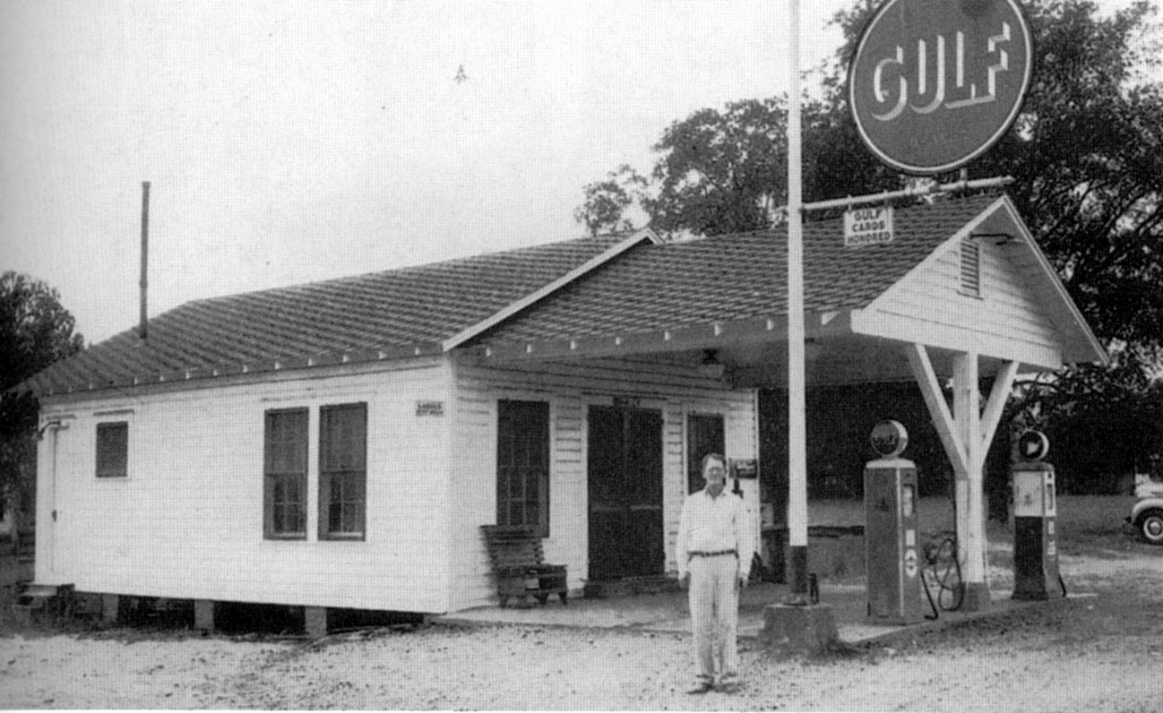 IMAGES OF OUR PAST BEN HASKINS GULF STATION, DUDLEY,