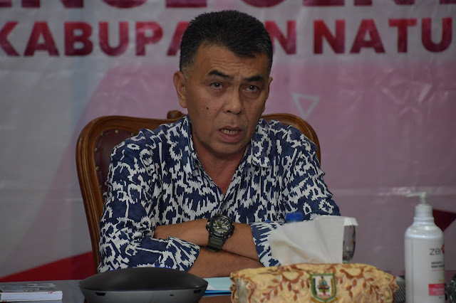 Bupati Natuna Memimpin Rapat Koordinasi tentang Pemberlakuan PPKM dan Penanganan Covid-19 Melalui Video Conference Bupati Natuna Memimpin Rapat Koordinasi tentang Pemberlakuan PPKM dan Penanganan Covid-19 Melalui Video Conference