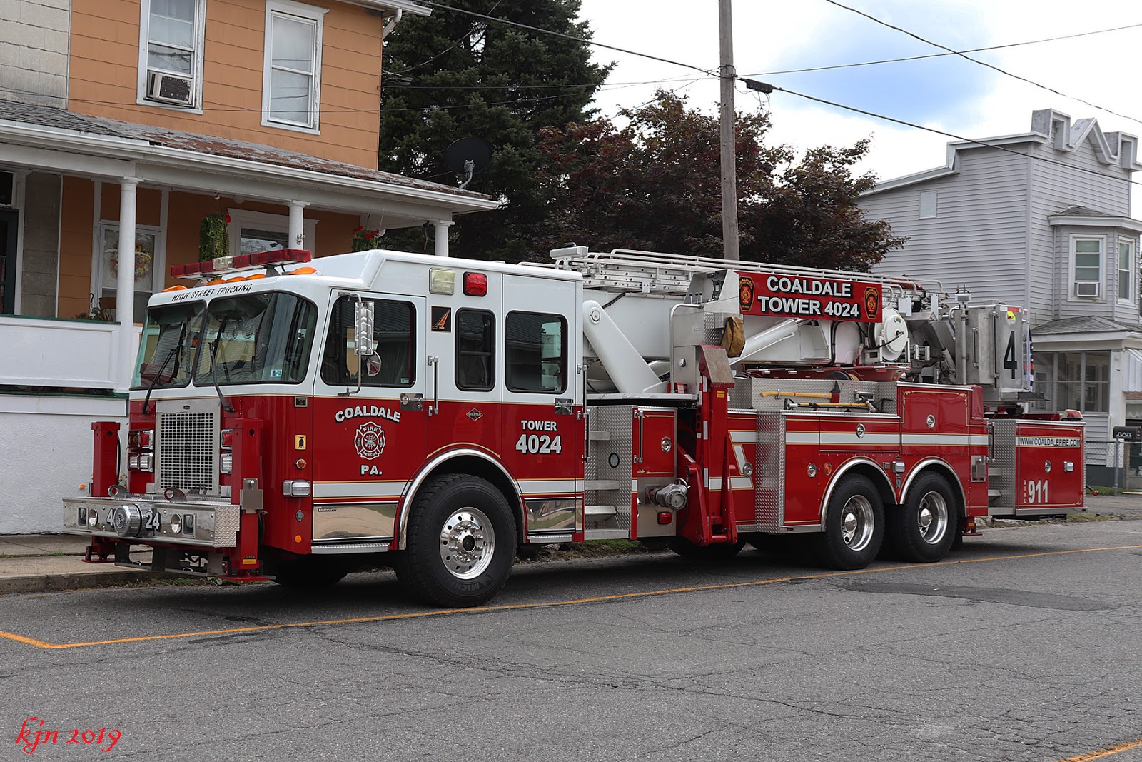 The Outskirts of Suburbia That One Day I Stopped at Coaldale Fire