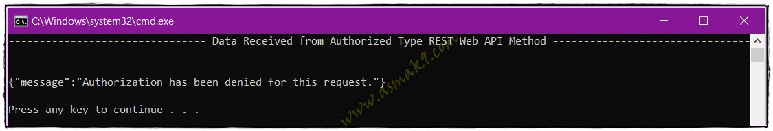 C#.NET: Access Authorized REST Web API Method - Asma's Blog