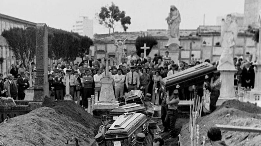 Memoria gráfica de España. Vuelo 118 de Aviaco en 1973.
