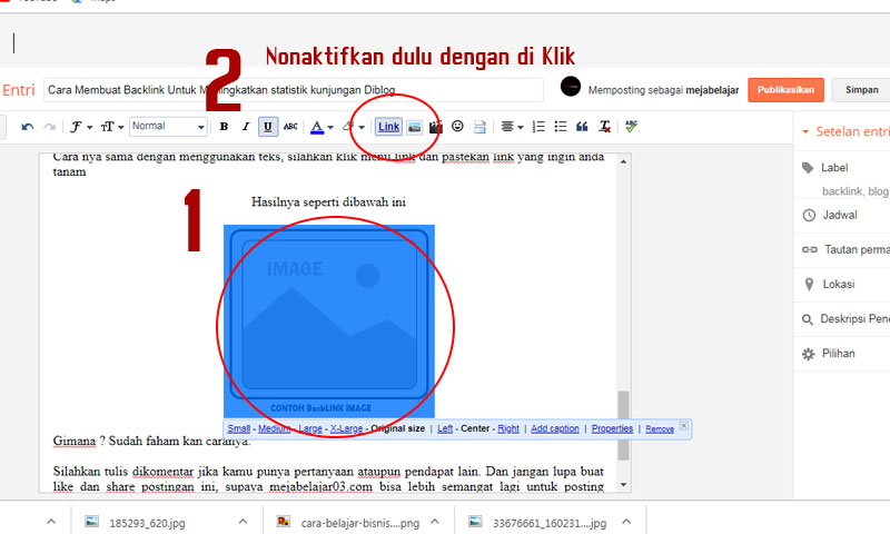 Cara Membuat Backlink Untuk Meningkatkan statistik kunjungan Diblog