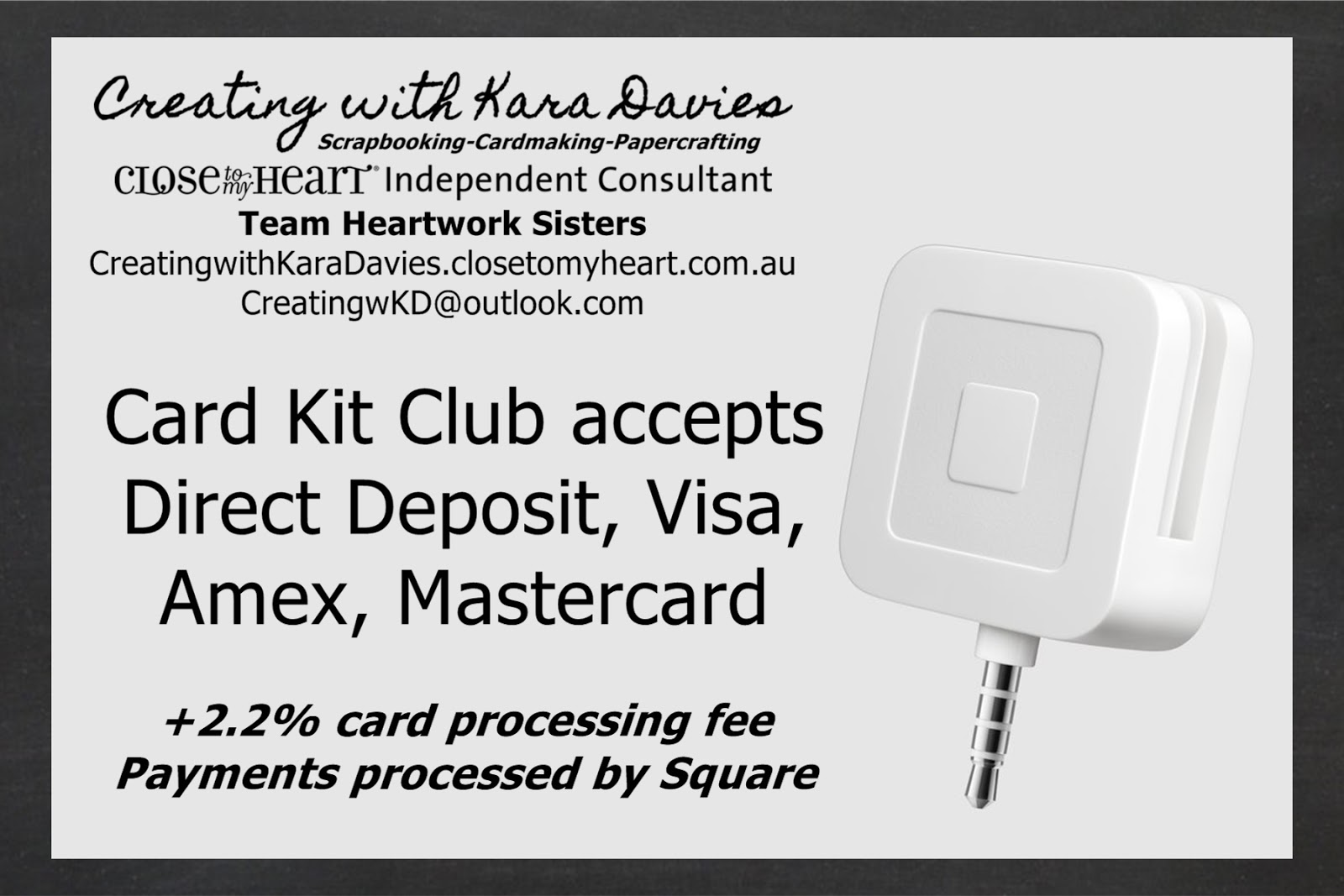 Creating with Kara Davies Card Kit Club