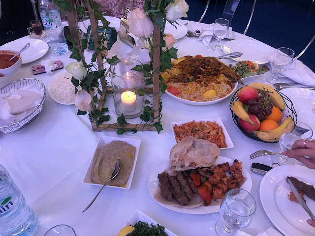 Emirati wedding feast of harees and biriani