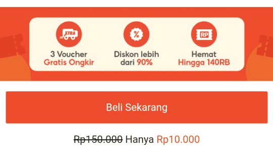 Cara Mendapatkan Voucher Gratis Ongkir Jika sudah habis