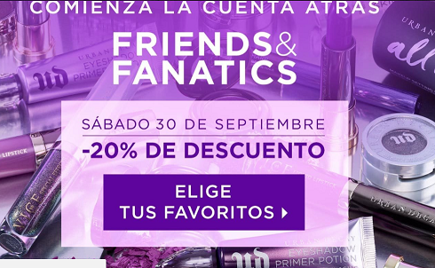 Friends and Fanatics de Urban Decay