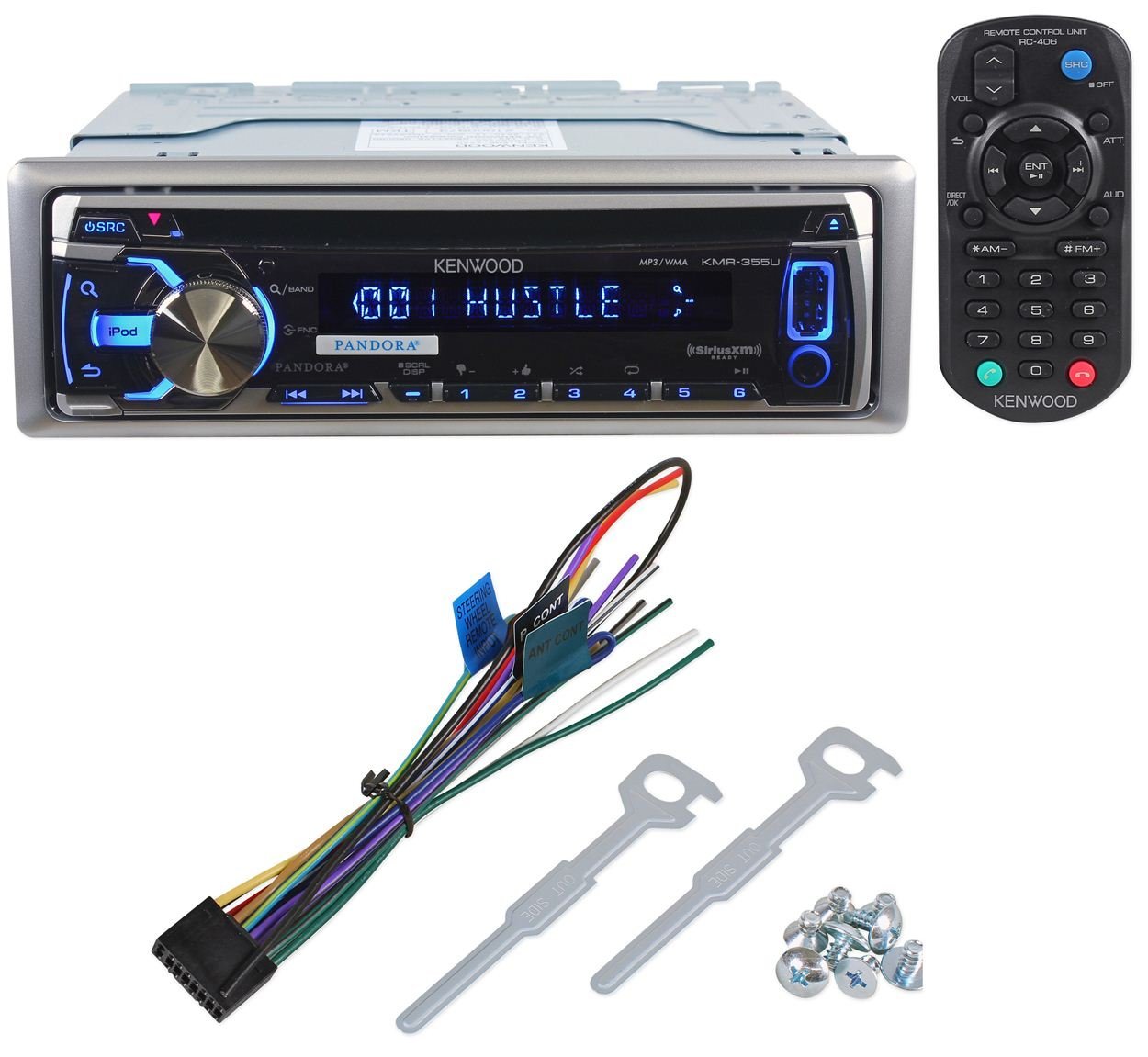 Express Car Audio Kenwood KDC355U Car Stereo MP3/CD Receiver With