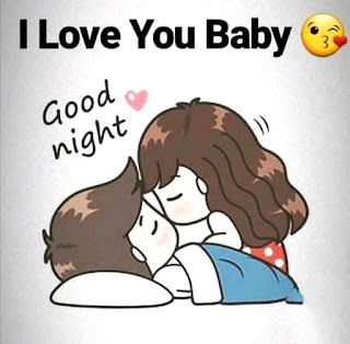 Good Night image to lover for WhatsApp 