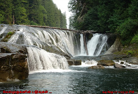 Middle Lewis River Falls 