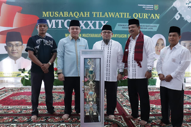 Raih Juara Umum MTQ Muba,  Bayung Lencir Wakili MTQ di Prabumulih